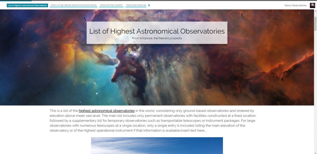 GeoStory - Shared Story