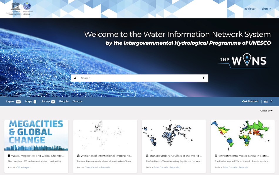 UNESCO WINS GeoNode