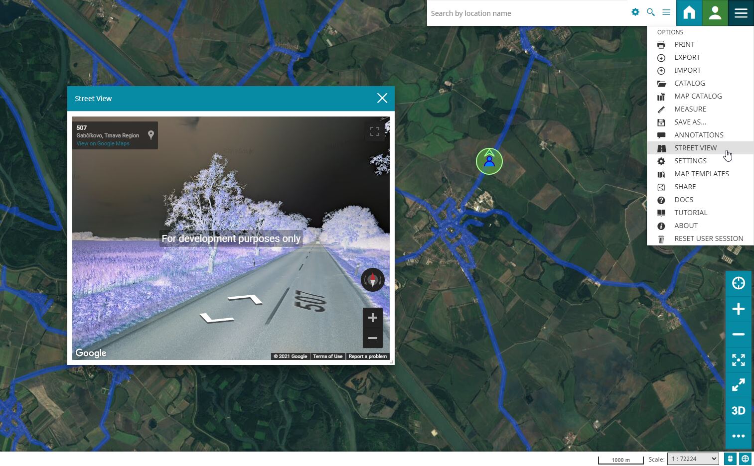 Street View Plugin