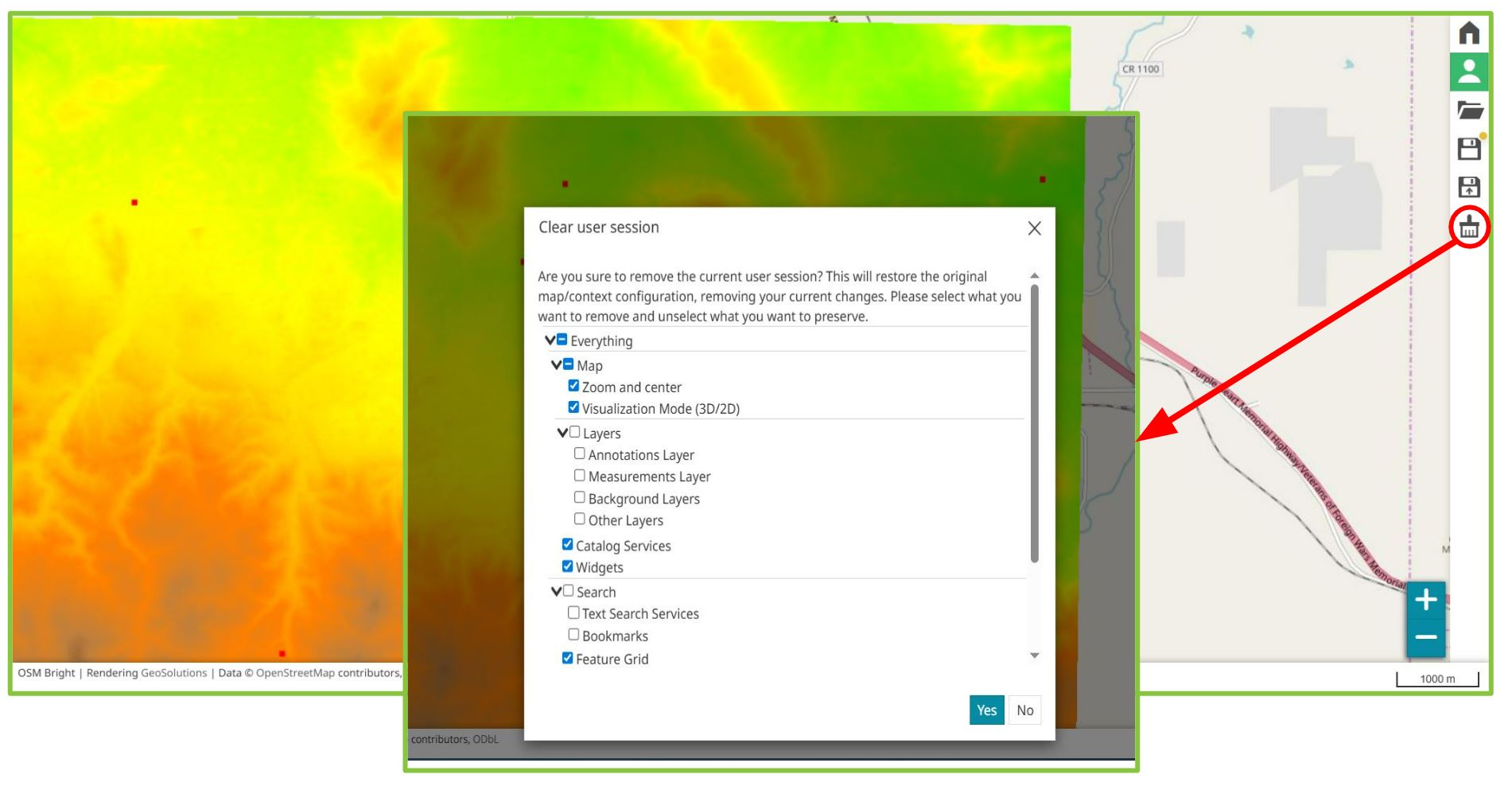Enhanced User Session