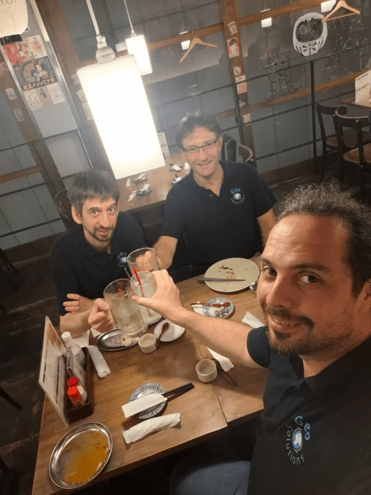 The GeoSolutions team in Hiroshima